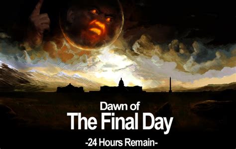 THE FINAL DAY .